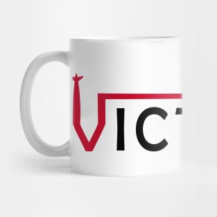 VICTOR Aviation Phonetic Alphabet Pilot Airplane Mug